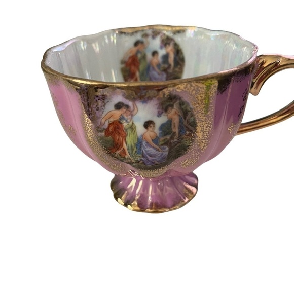 Lefton China Tea Cup only, hand painted, marked 20583, Lusterware - Picture 2 of 4
